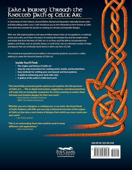 Great Book of Celtic Patterns, Second Edition, Revised and Expanded: The Ultimate Design Sourcebook for Artists and Crafters (Revised): The Ultimate Design Sourcebook for Artists and Crafters