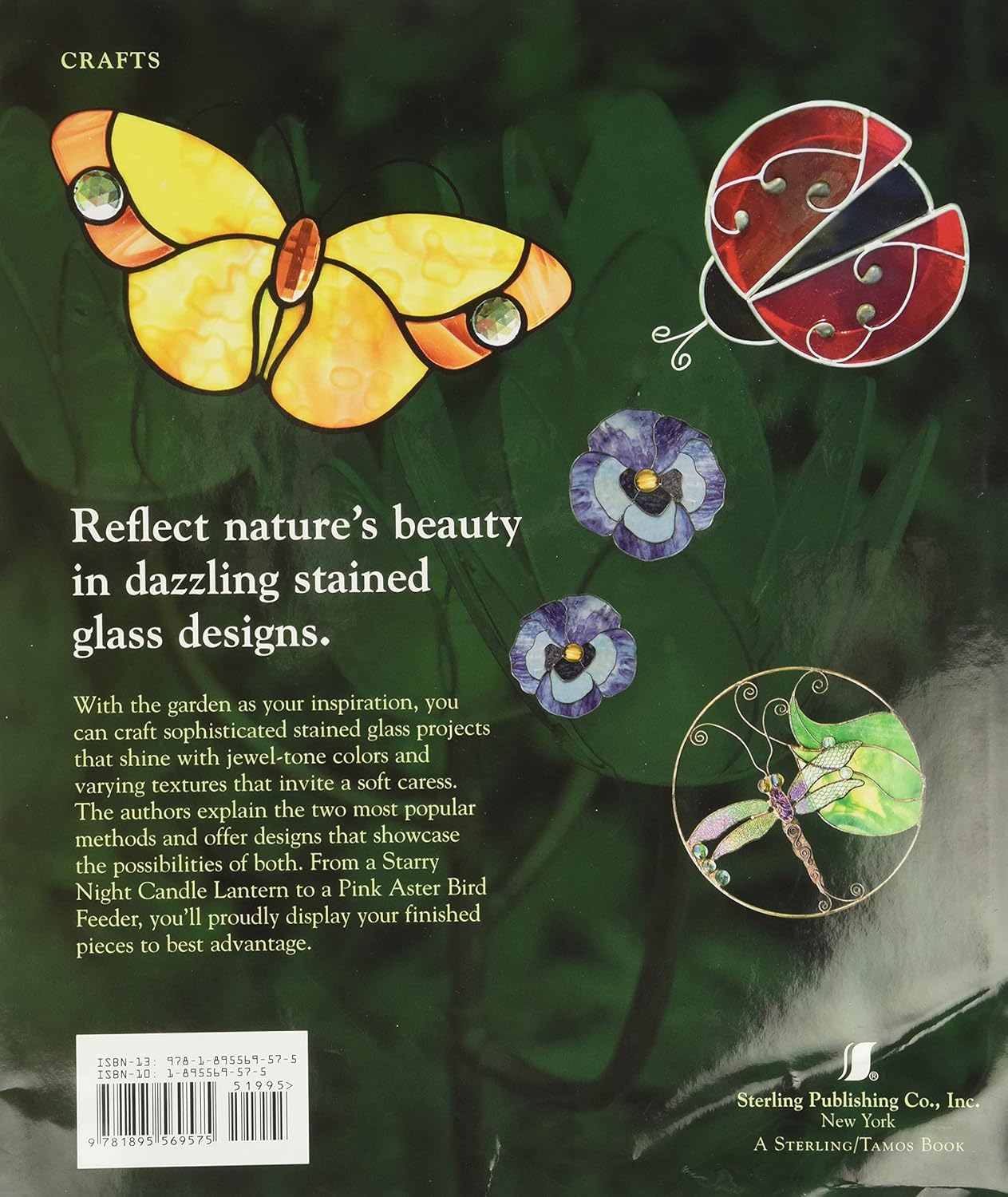The Stained Glass Garden: Projects & Patterns by George W Shannon & Pat Torlen