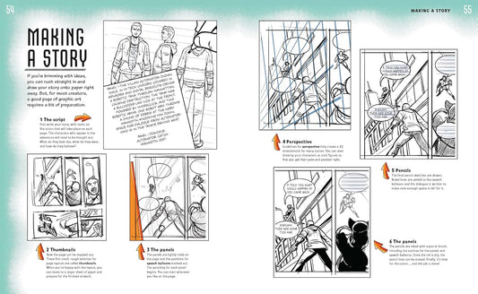 I Can Draw Graphic Novels