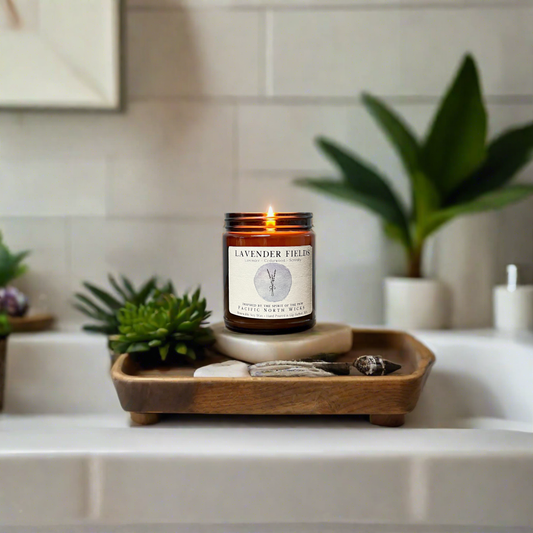 Lavender Fields Candle | Relaxing Spa Inspired | Soy Wax