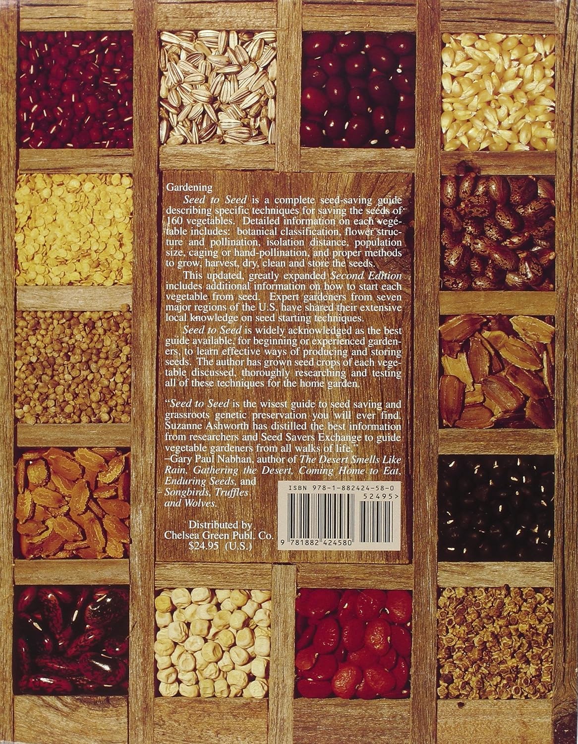 Seed to Seed: Seed Saving and Growing Techniques for Vegetable Gardeners (2nd Edition) by Suzanne Ashworth