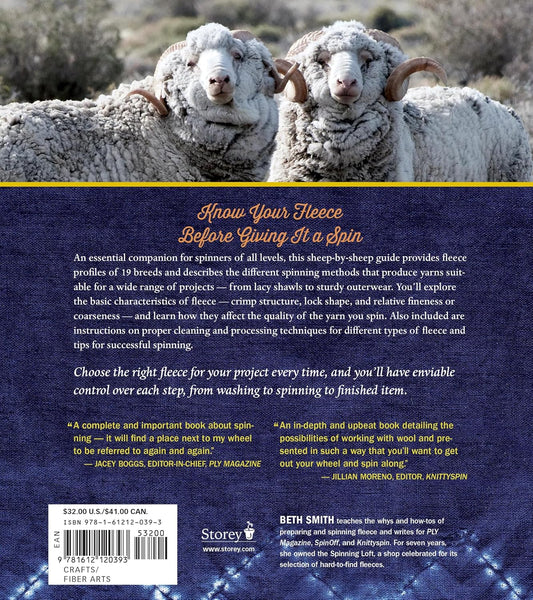 The Spinner's Book of Fleece: A Breed-By-Breed Guide to Choosing and Spinning the Perfect Fiber for Every Purpose: A Breed-By-Breed Guide to Choosing and Spinning the Perfect Fiber for Every Purpose