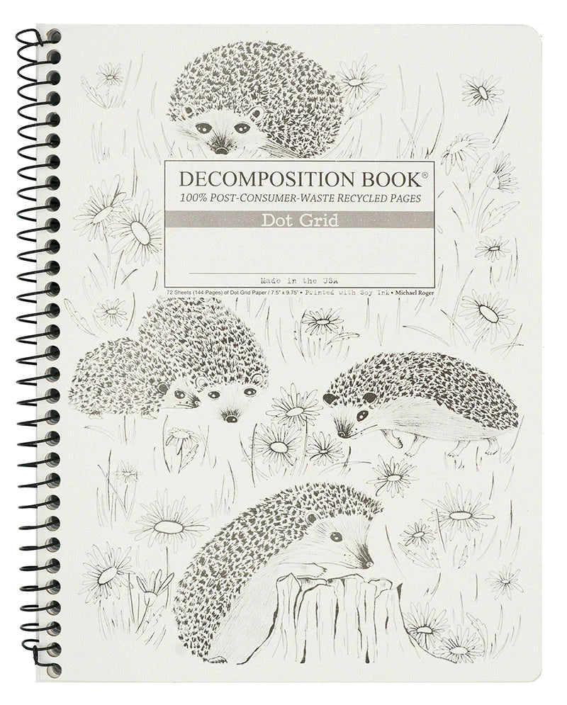 Decomposition Notebook- Standard Dot Grid Spiral