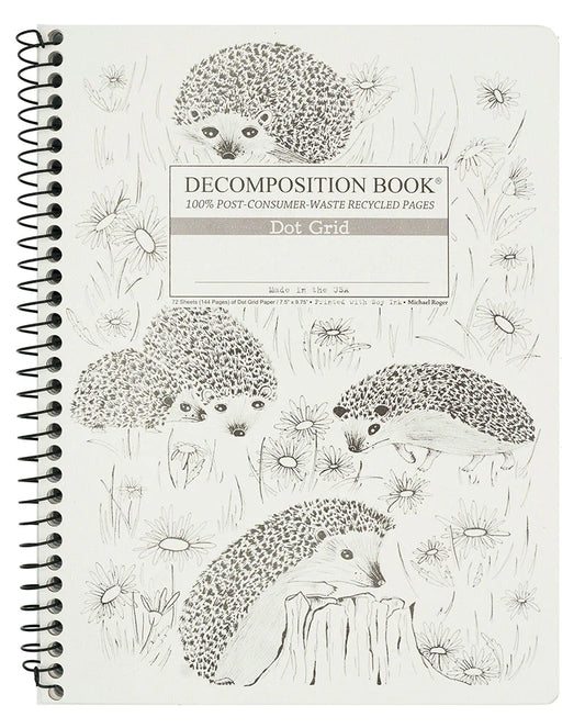 Decomposition Notebook- Standard Dot Grid Spiral