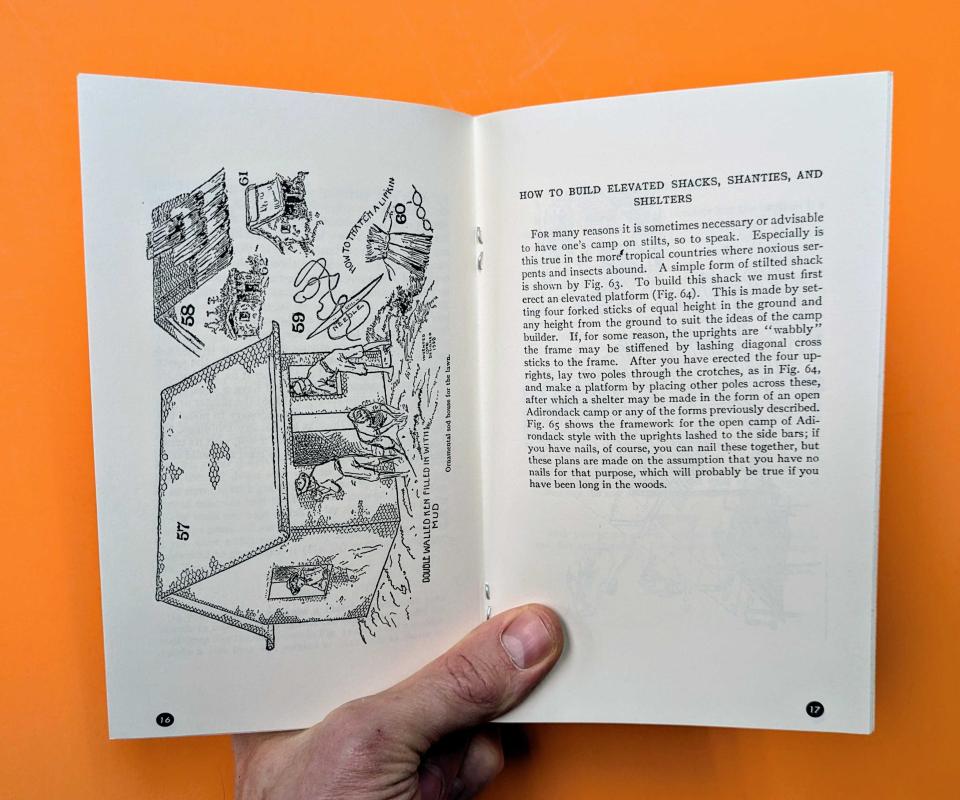 Simple Sheds & How to Make Them, Zine by Daniel Carter Beard