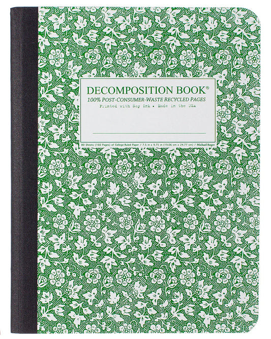 Decomposition Notebook- Standard Size Composition Binding
