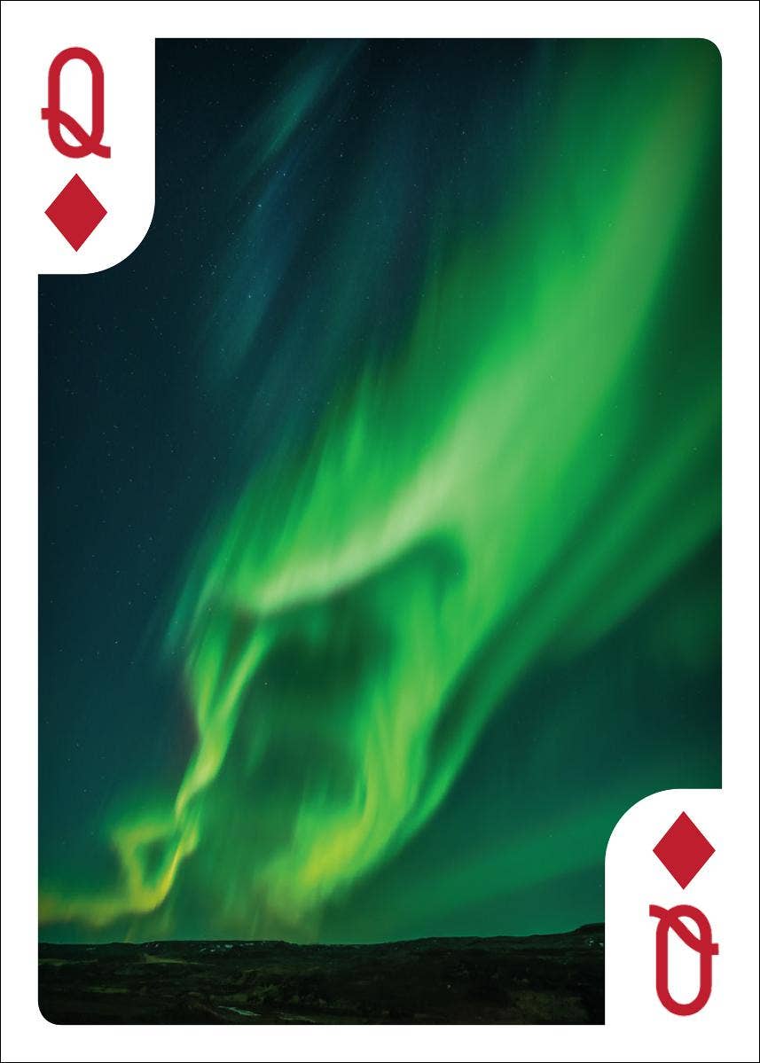 Northern Lights Playing Cards