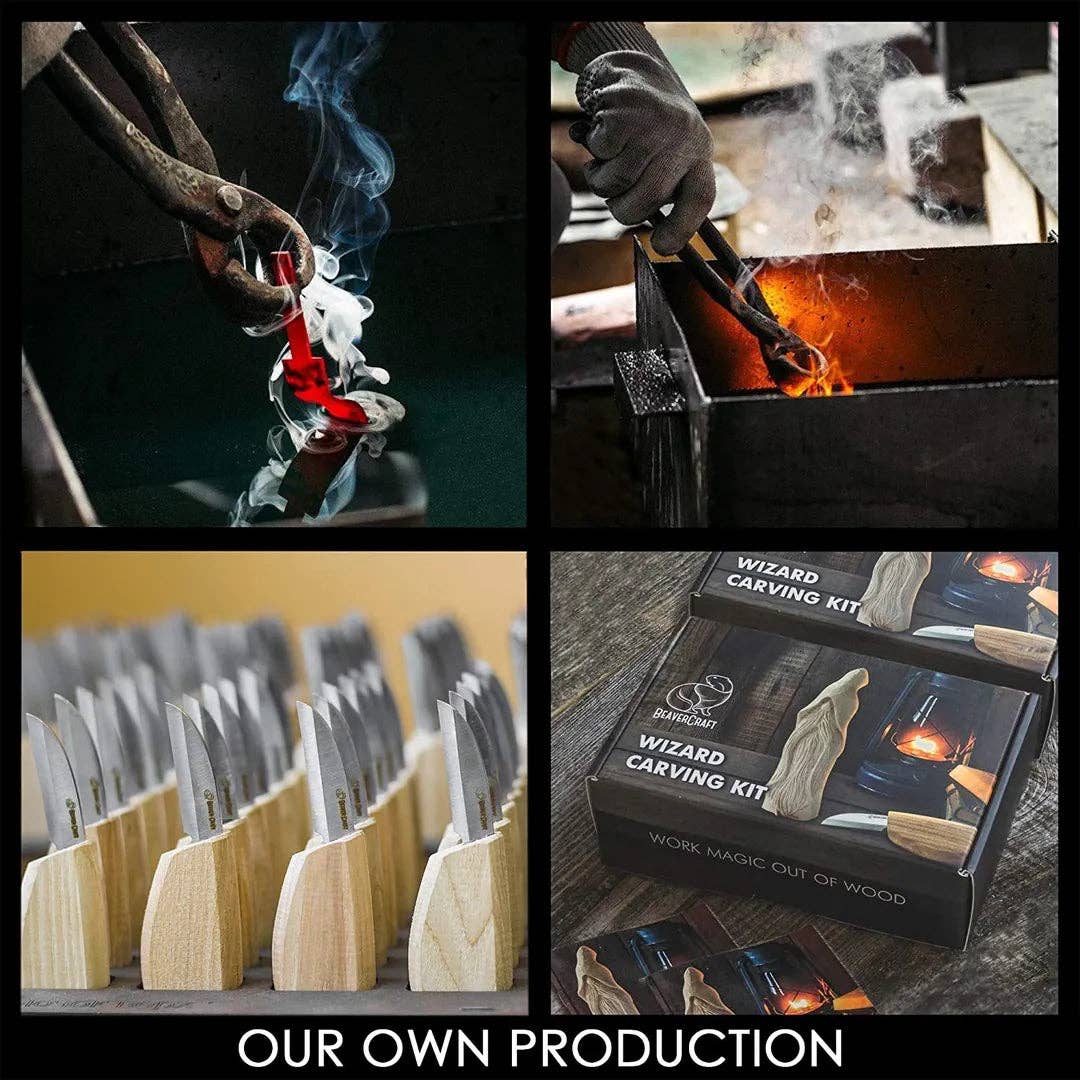 Wizard Carving Kit - Complete Starter Whittling Kit