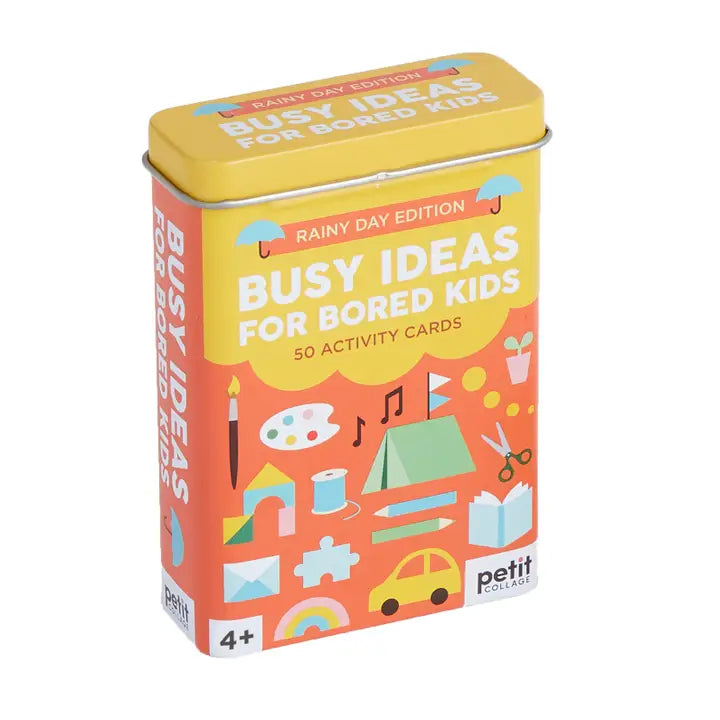 Busy Ideas for Bored Kids: 50 Activity Cards in Keepsake Tin