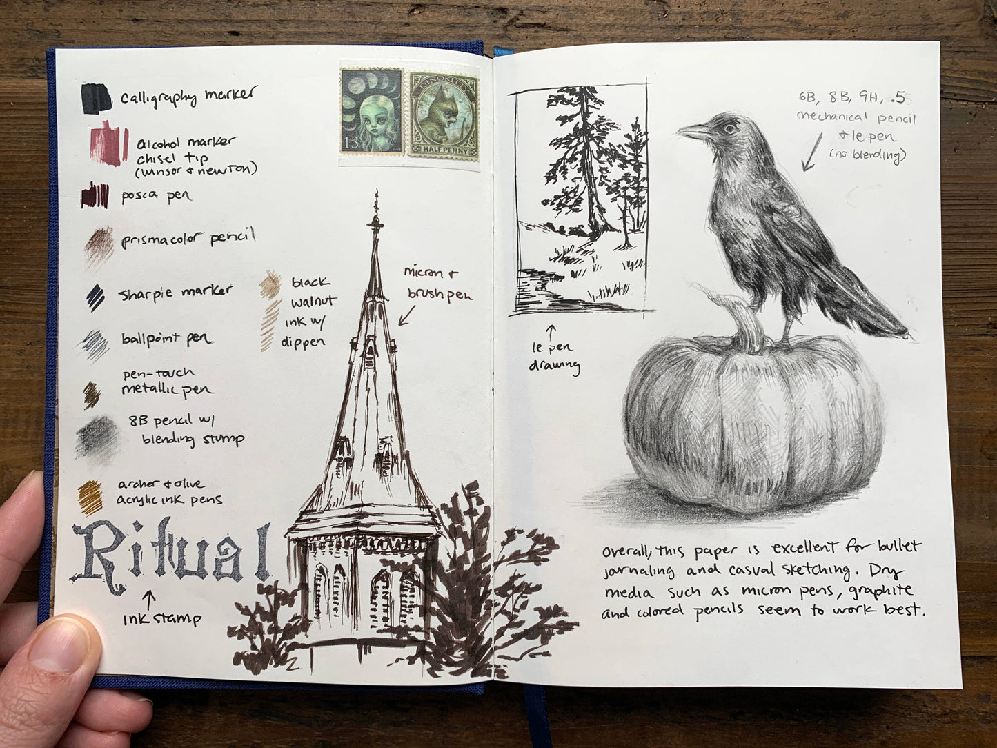 The Astronomer Silver-Blank Notebook
