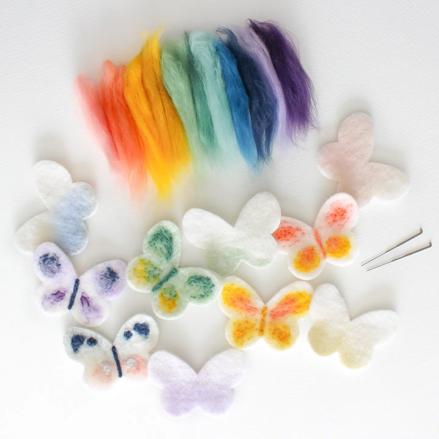 Butterfly Felting Craft Kit-Single Maker by Sheep Creek Studio