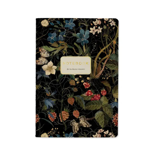 Forest Flowers Notebook-  BV by Bruno Visconti