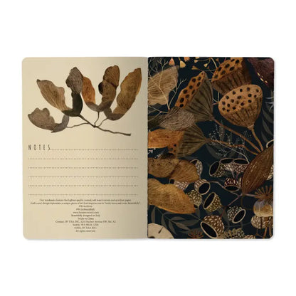 Lush Leaves Notebook- BV by Bruno Visconti