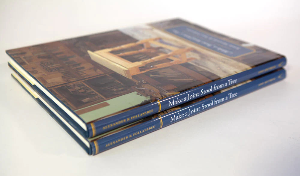 Make a Joint Stool from a Tree by Jennie Alexander & Peter Follansbee, Lost Art Press