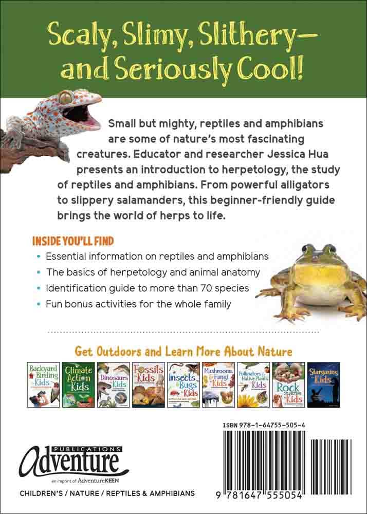 Reptiles & Amphibians for Kids: An Introduction to Herpetology (Turtles, Snakes, Frogs, Toads & More)