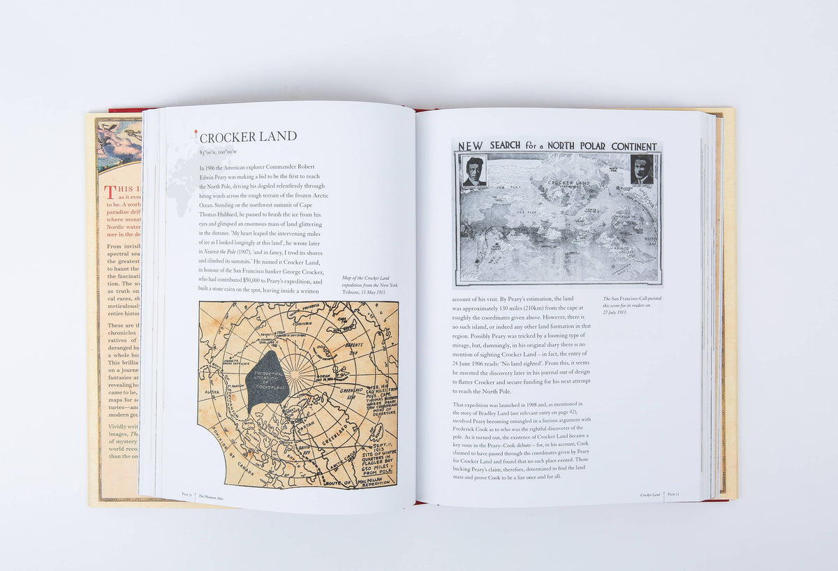 The Phantom Atlas: The Greatest Myths, Lies and Blunders on Maps by Edward Brooke-Hitching