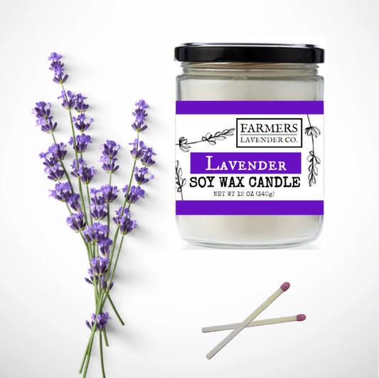 Lavender Soy Wax Candle