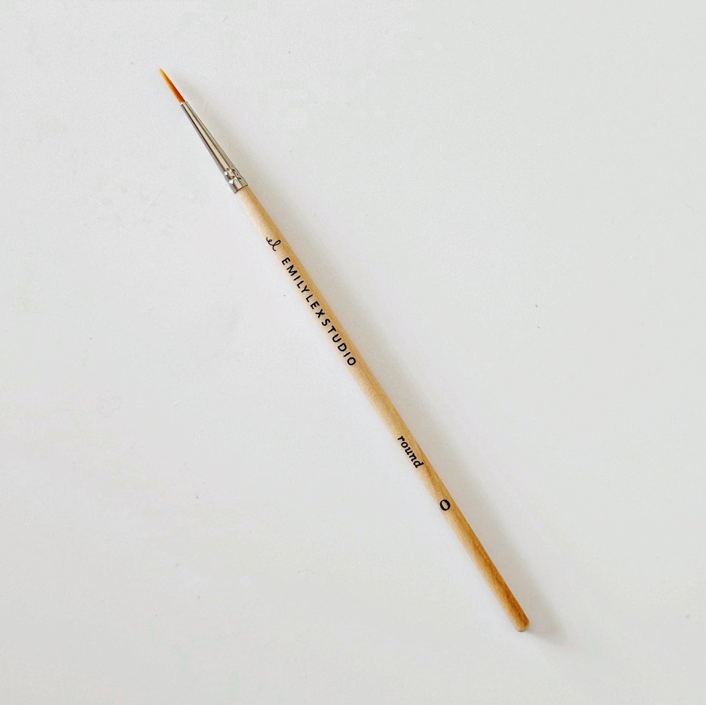 Watercolor Wood Paint Brushes (Set of Five) by Emily Lex