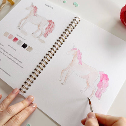 Fairytale Watercolor Workbook by Emily Lex