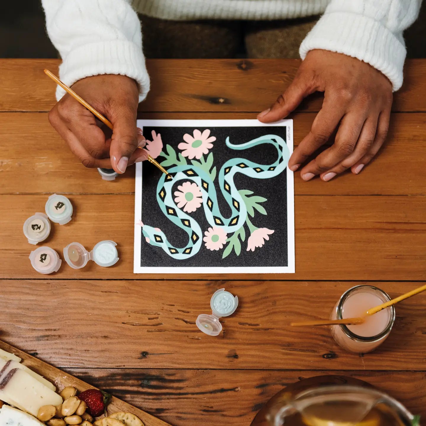 Mini Paint-By-Number Kit by Elle Crée (She Creates)