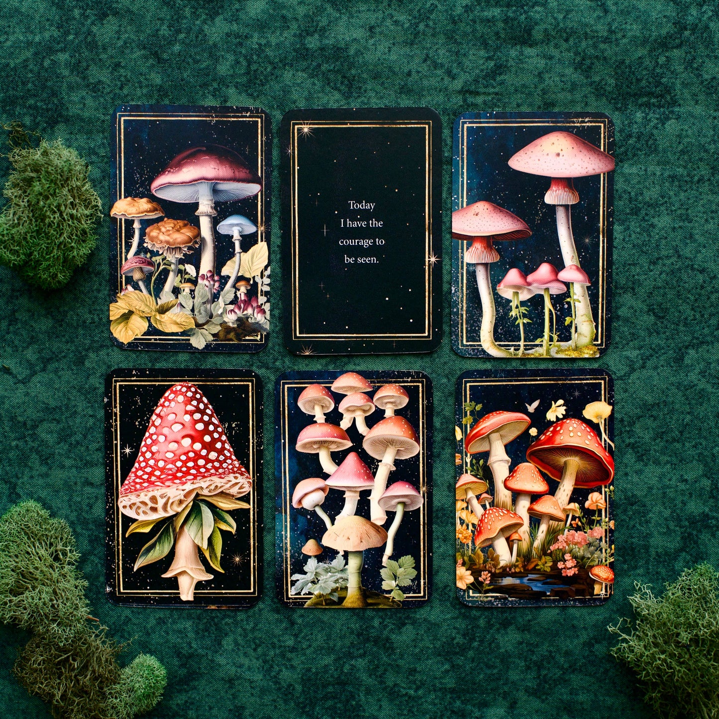 Mushrooms: Daily Doses of Wisdom (36 Gilt-Edged Full-Color Cards): Daily Doses of Wisdom (36 Gilt-Edged Full-Color Cards)