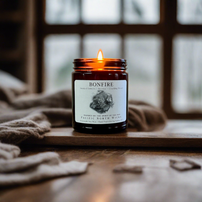 Bonfire Candle | Campfire Inspired | Clean Burning Soy Wax