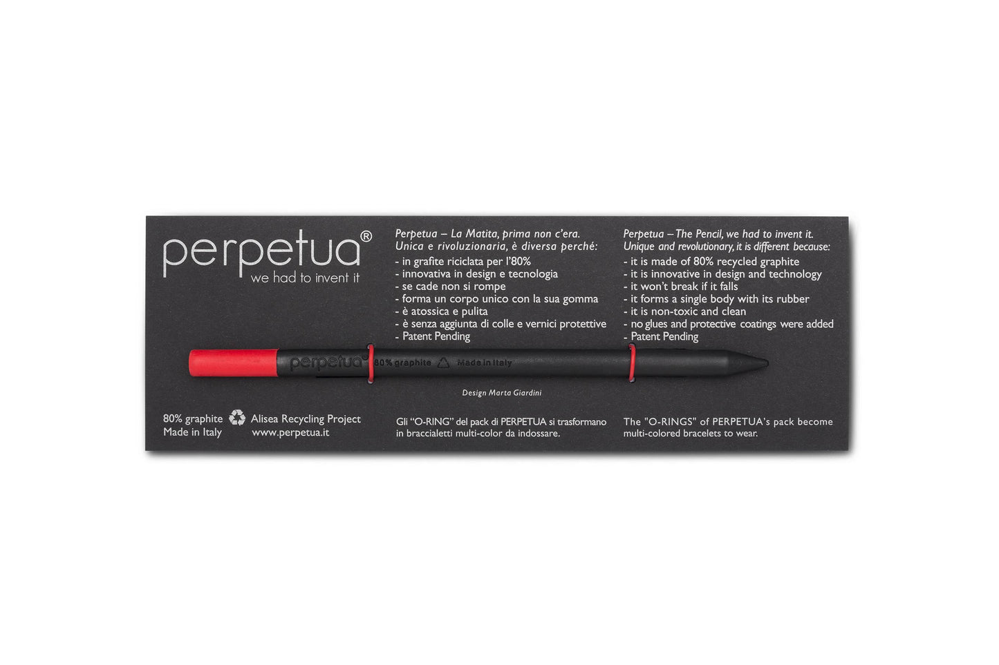 Perpetua - Recycled Graphite Pencils