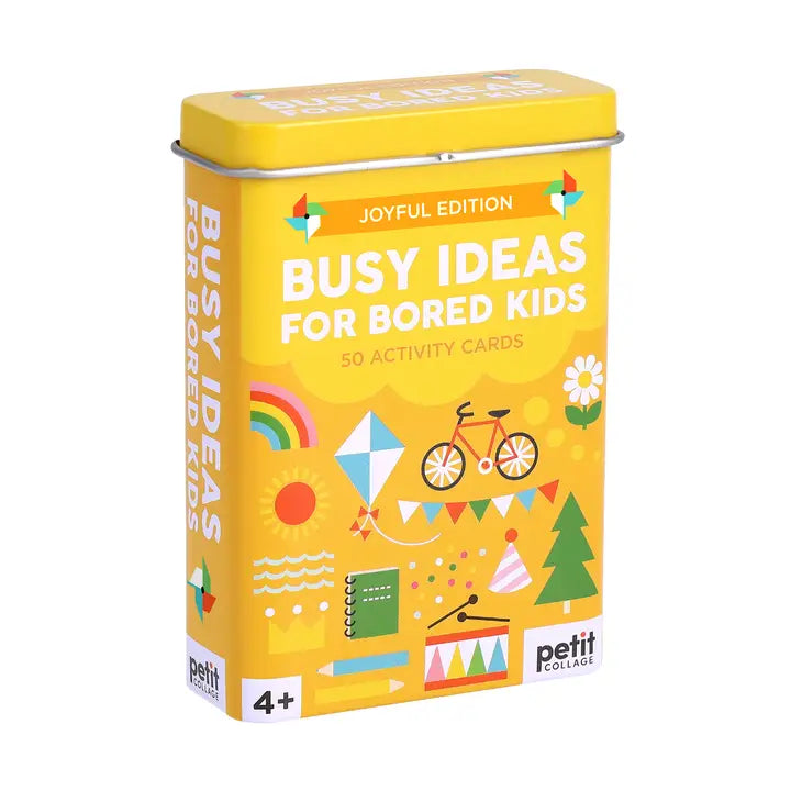 Busy Ideas for Bored Kids: 50 Activity Cards in Keepsake Tin