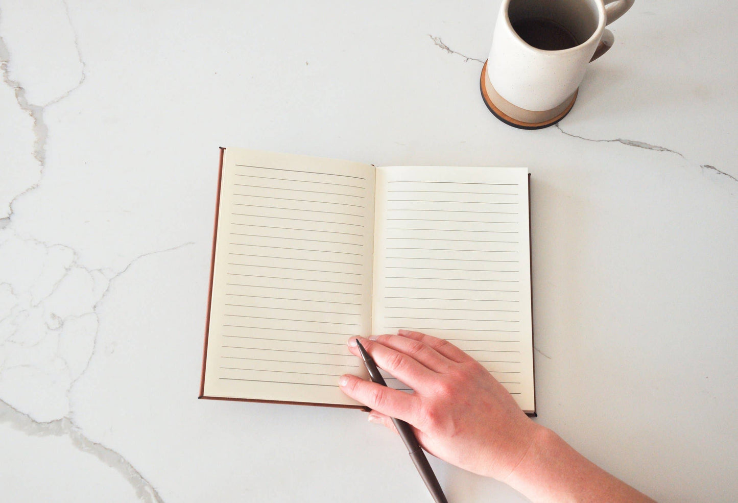 Snake | Leather Engraved Lined Journal
