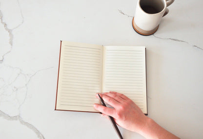 Snake | Leather Engraved Lined Journal