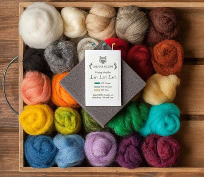 Needle Felting Starter Kit by Grey Fox Felting