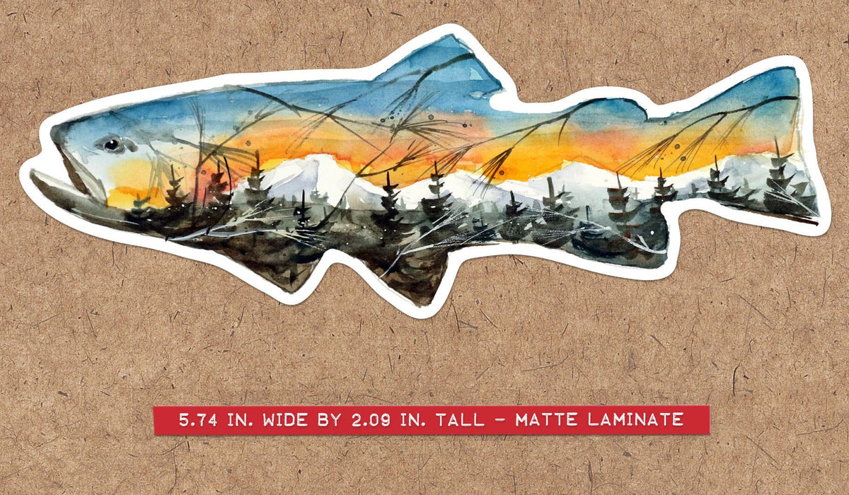 Sticker 'FOREST TROUT'