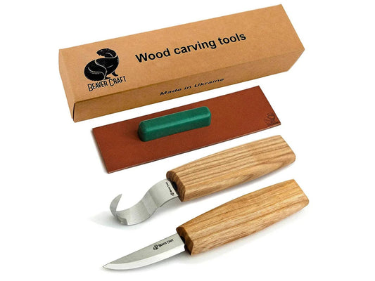 Kickin' Up the Chips Tools Spoon Carving Set