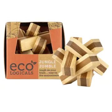 Eco Logicals Mini Bamboo Puzzles-Assorted