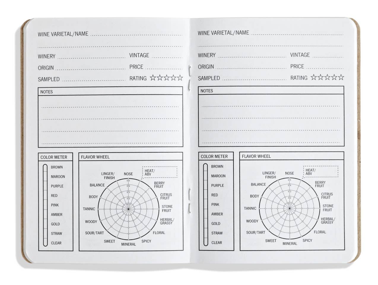 Wine Tasting Journal