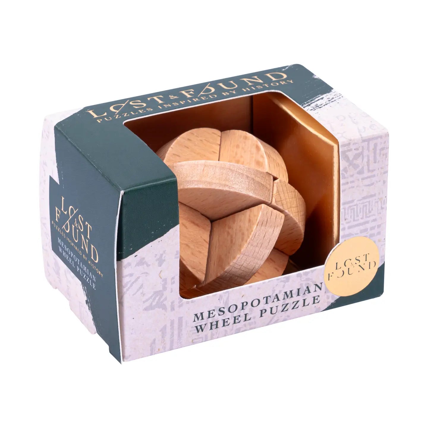 Lost & Found Ancient Civilizations Mini Wood Puzzles Assortment by Professor Puzzle USA, Inc.