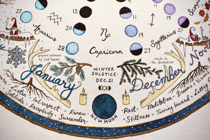 2027 Lunar Calendar | Wheel of the Year