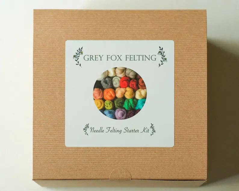 Needle Felting Starter Kit by Grey Fox Felting