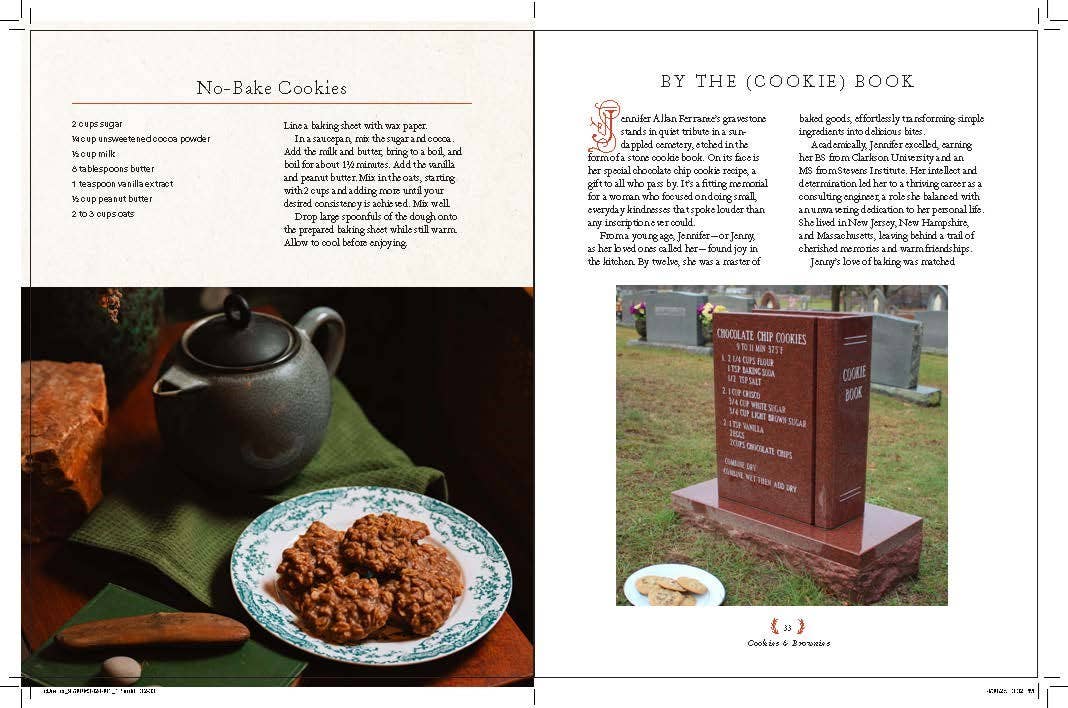 To Die For: A Cookbook of Gravestone Recipes by Rosie Grant