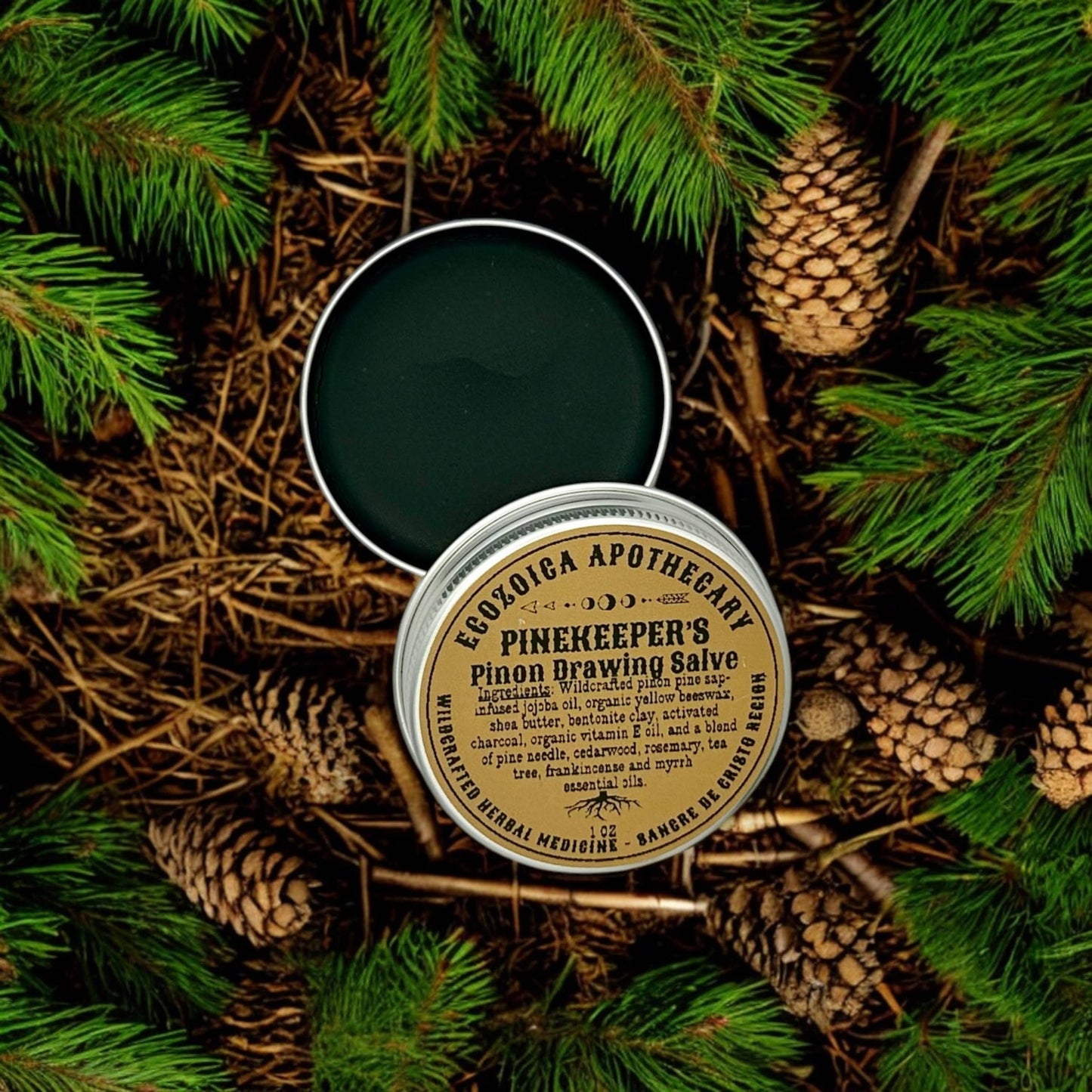 Field & Forest Fold Herbal First Aid Kit, Made by Ecozoica Apothecary