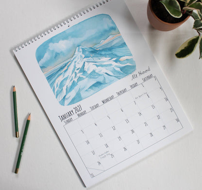 2027 Oregon Calendar by Michele Maule