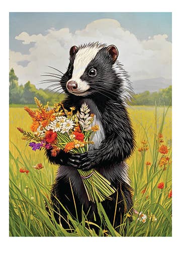 Spring Bouquet Card- Artist: Stewart Smith