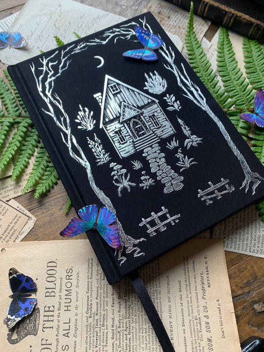 The Grimoire Silver- Lined Notebook