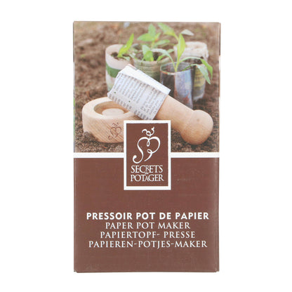 Wooden Paper Pot Maker