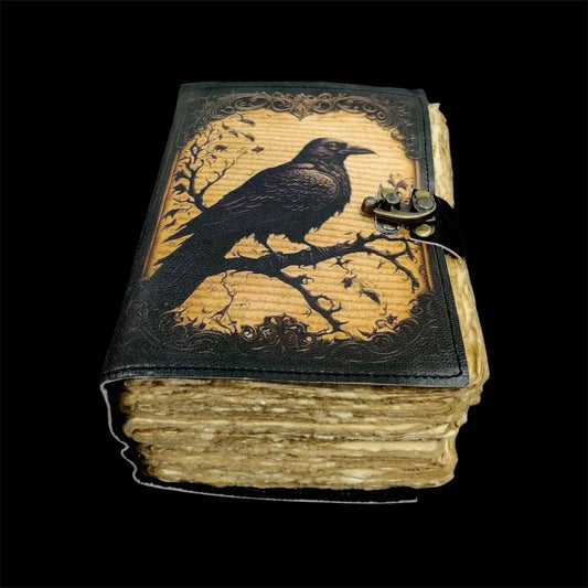The Raven Gothic Leather Journal