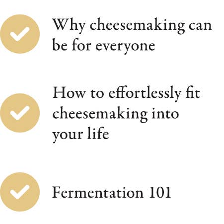 Cheese From Scratch: Natural Cheesemaking From Home by Robyn Jackson