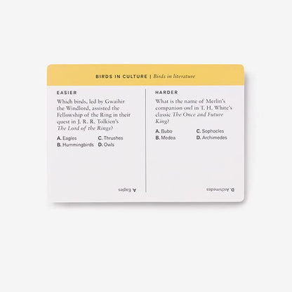 Sibley Birder's Trivia: A Card Game: 400 Questions to Test Every Birder's Knowledge by David Allen Sibley