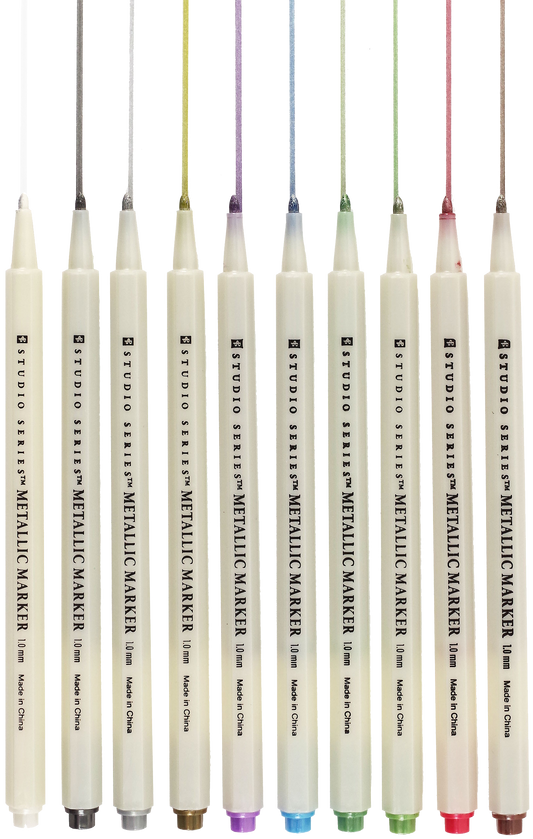 Studio Series Metallic Markers Set