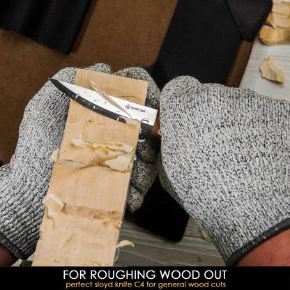 BeaverCraft Premium Whittling Set With Walnut Handles