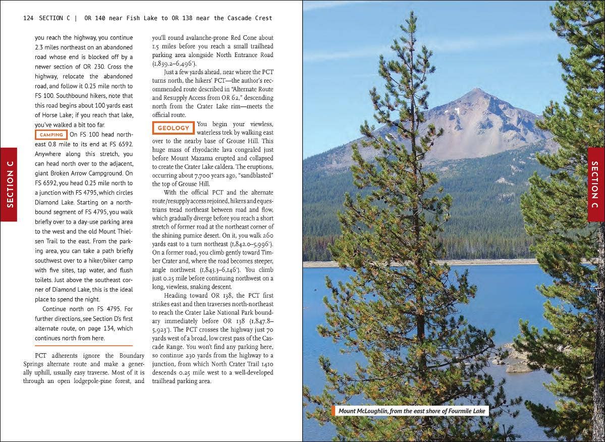 Pacific Crest Trail: Oregon & Washington: From the California Border to Canada (Revised): From the California Border to Canada